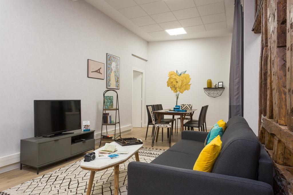 96 négyzetméteres, 3 hálószobás Apartman 1 fürdőszobával 2. - Louvre - Bourse területén Párizs Kültér fotó